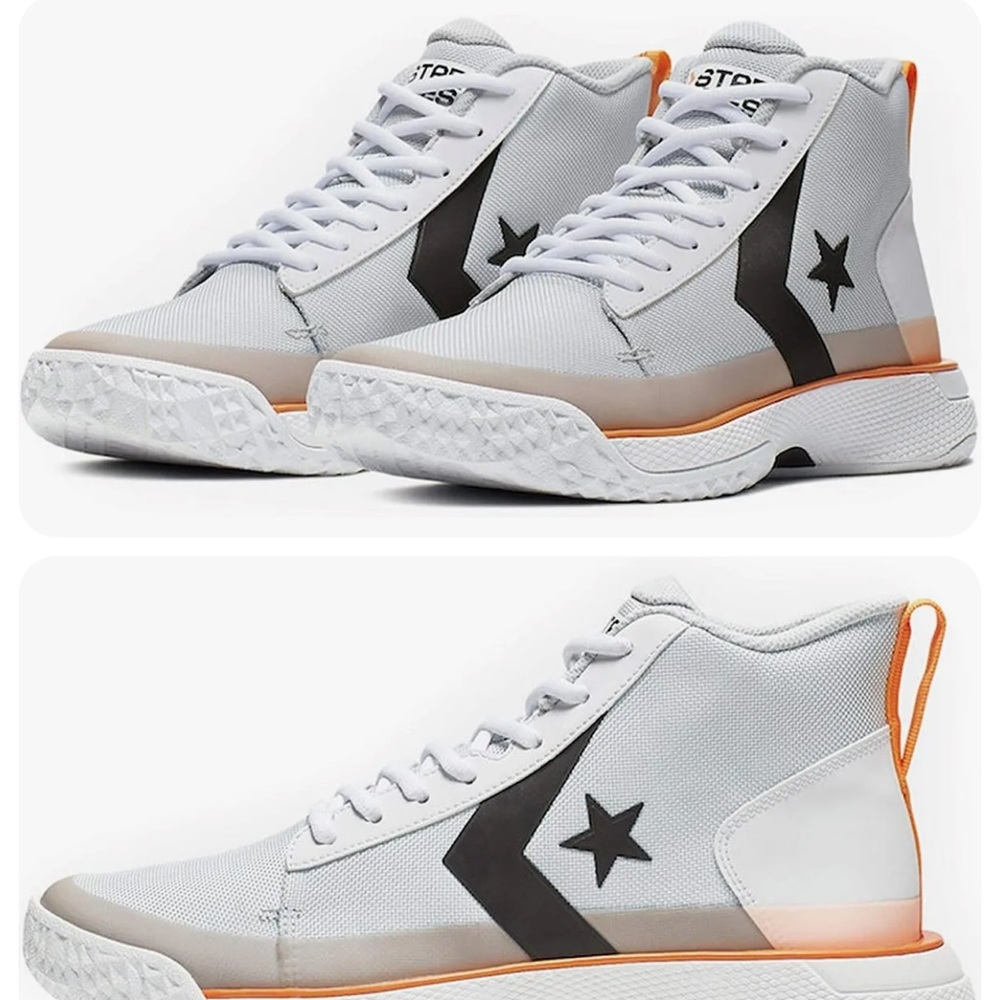 Men's Converse x Tinker Hatfield Star Series BB Mid, 165591C Multi Sizes Platinu
